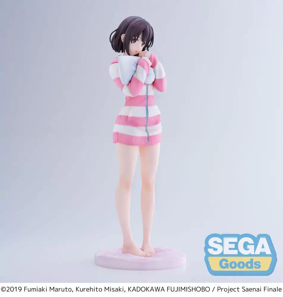 Saekano the Movie: Finale Luminasta PVC figúrka Megumi Kato pizsamás verzió 22 cm termékfotó