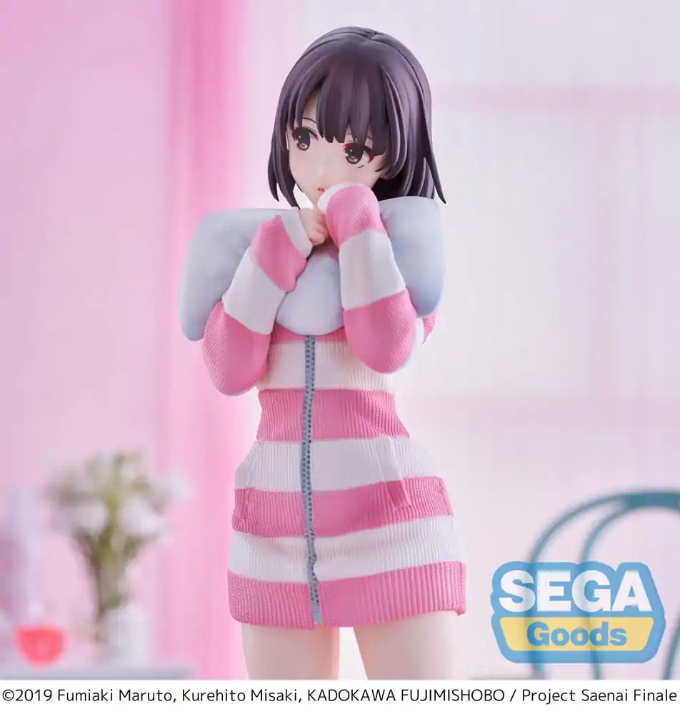 Saekano the Movie: Finale Luminasta PVC figúrka Megumi Kato pizsamás verzió 22 cm termékfotó