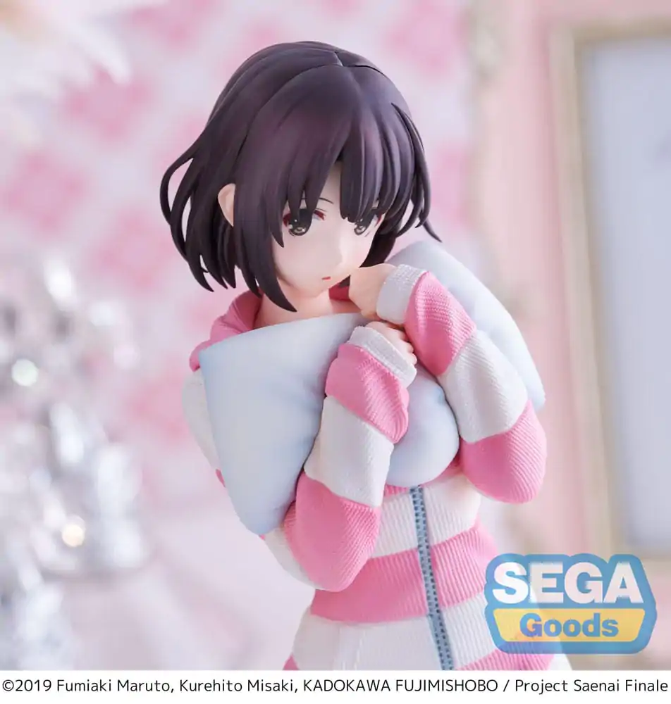 Saekano the Movie: Finale Luminasta PVC figúrka Megumi Kato pizsamás verzió 22 cm termékfotó