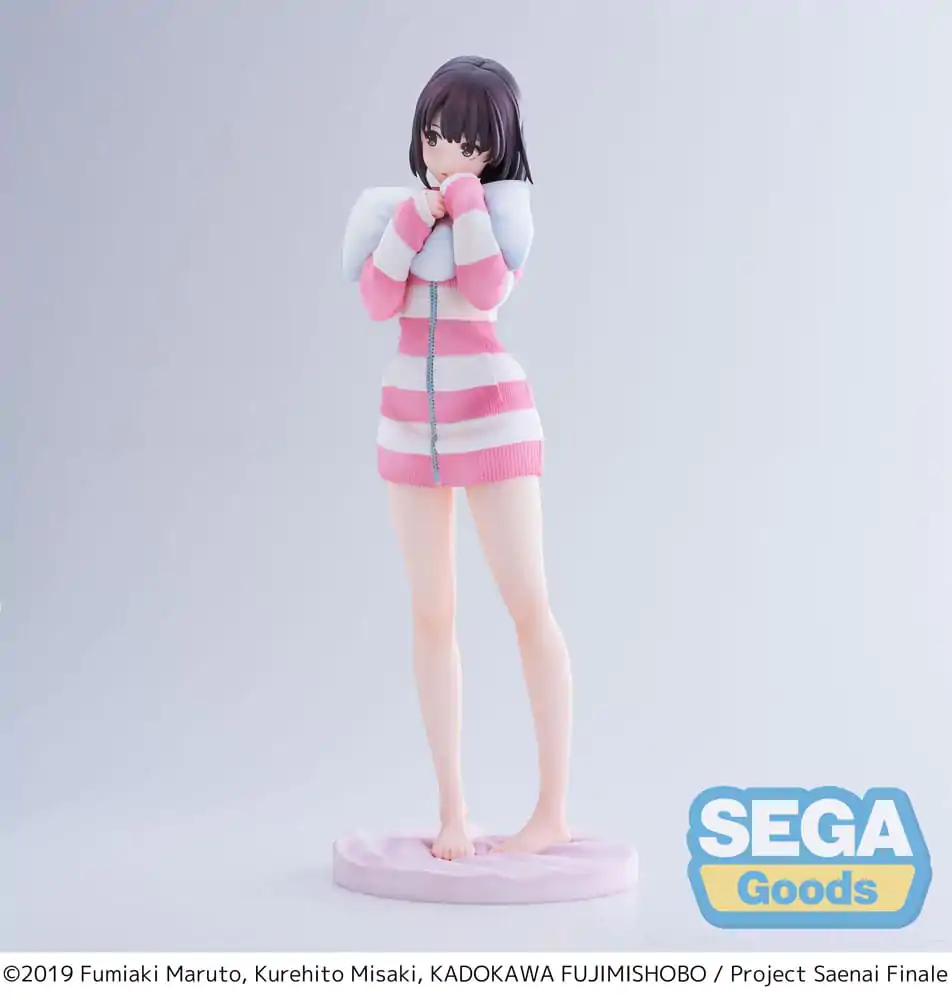 Saekano the Movie: Finale Luminasta PVC figúrka Megumi Kato pizsamás verzió 22 cm termékfotó