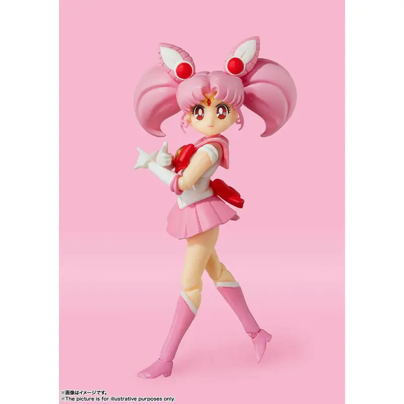 Sailor Moon S.H. Figuarts akčná figúrka Sailor Chibi Moon Animation Color Edition 10 cm produktová fotografia