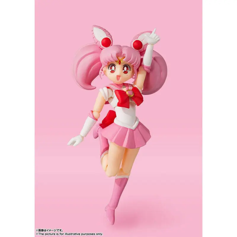 Sailor Moon S.H. Figuarts akčná figúrka Sailor Chibi Moon Animation Color Edition 10 cm produktová fotografia