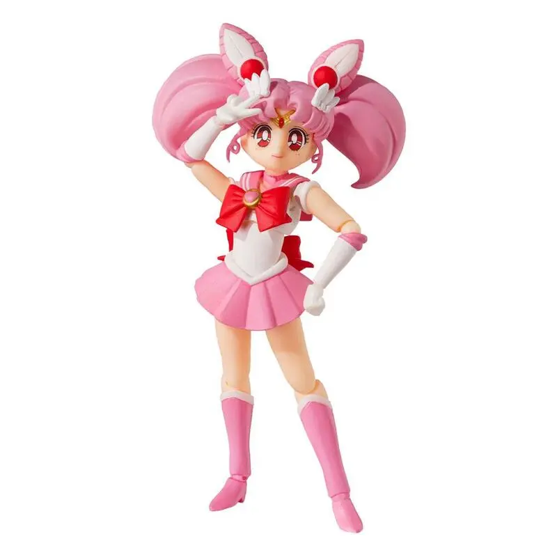 Sailor Moon S.H. Figuarts akčná figúrka Sailor Chibi Moon Animation Color Edition 10 cm produktová fotografia