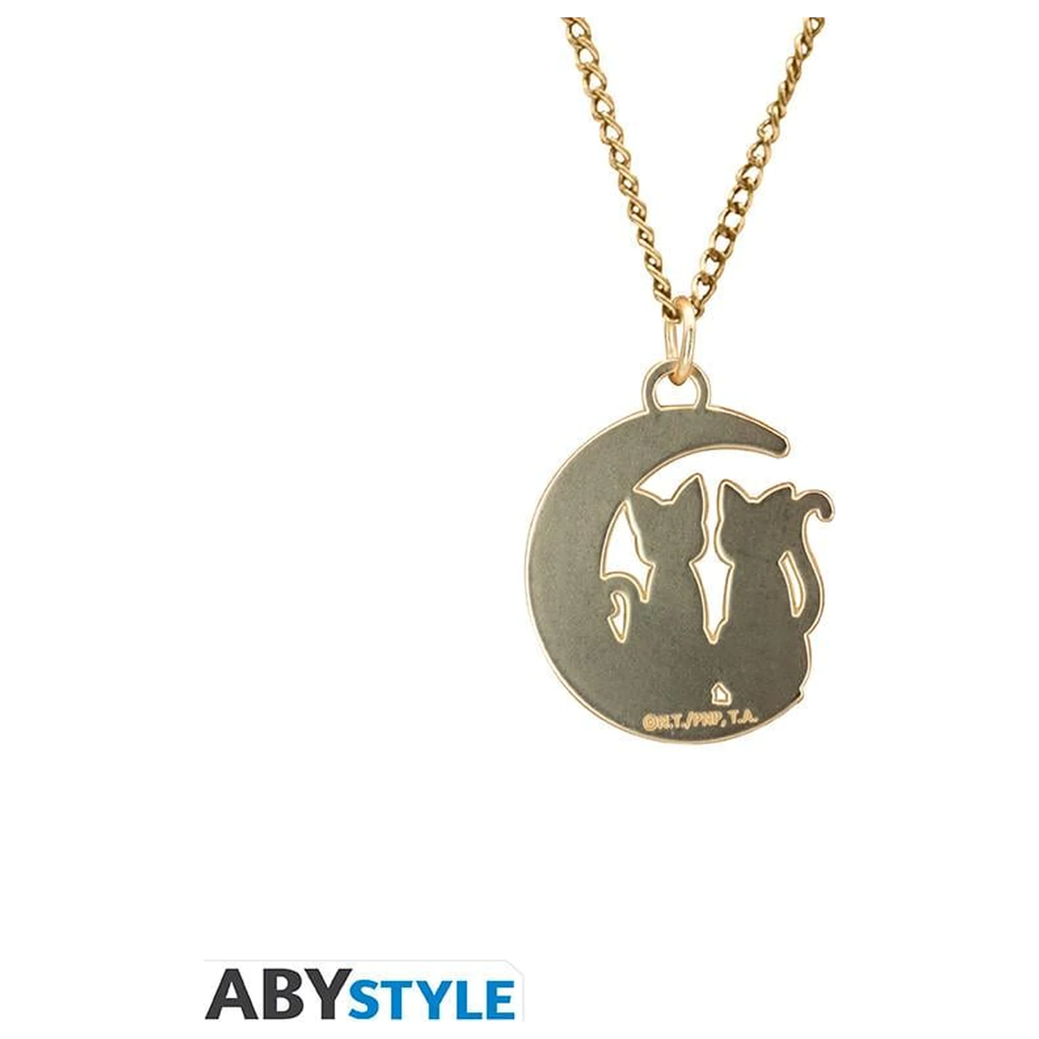 Sailor Moon Cats na Mesiaci náhrdelník s príveskom produktová fotografia