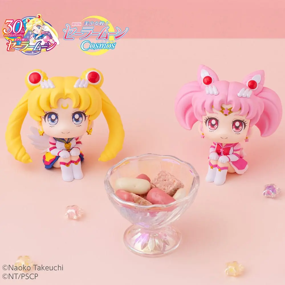 Sailor Moon Cosmos The Movie Look Look Up PVC sošky Eternal Sailor Moon & Eternal Sailor Chibi Moon LTD verzia 11 cm termékfotó