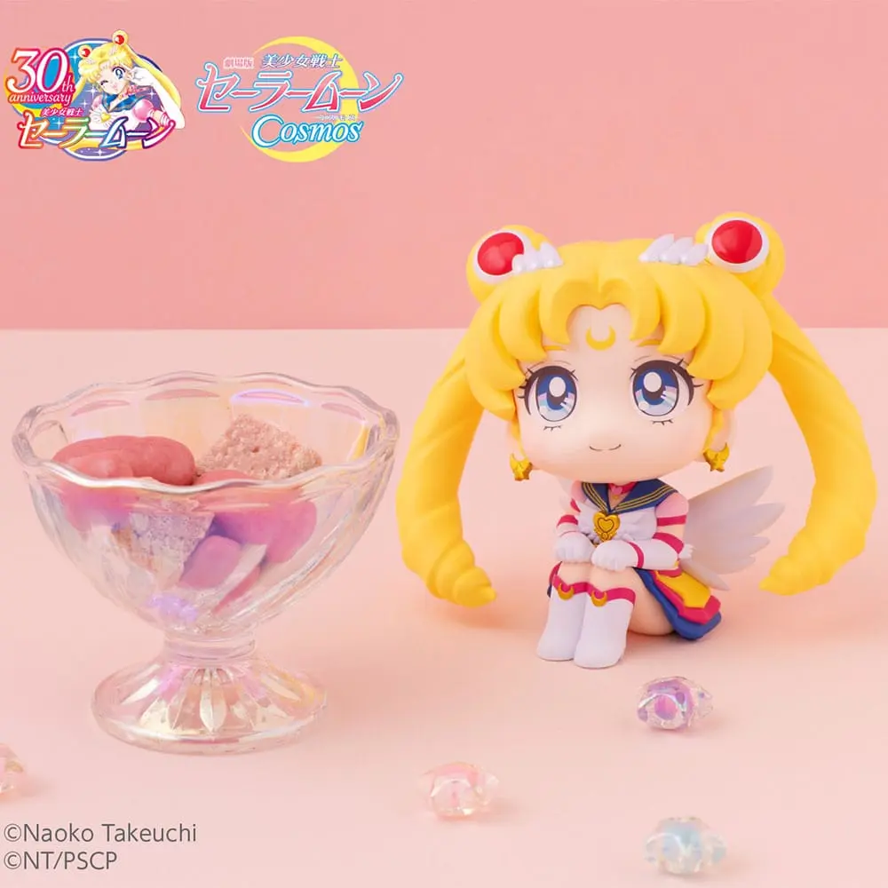 Sailor Moon Cosmos The Movie Look Look Up PVC sošky Eternal Sailor Moon & Eternal Sailor Chibi Moon LTD verzia 11 cm termékfotó