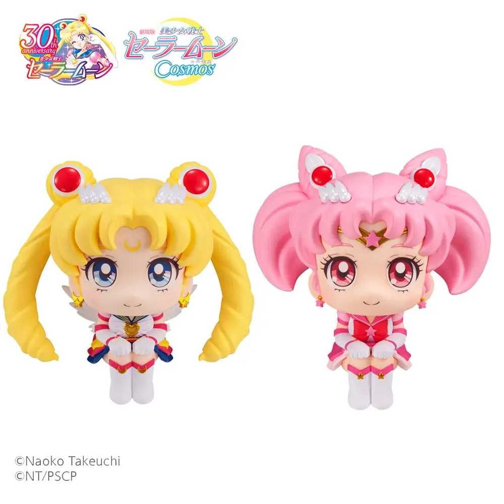 Sailor Moon Cosmos The Movie Look Look Up PVC sošky Eternal Sailor Moon & Eternal Sailor Chibi Moon LTD verzia 11 cm termékfotó