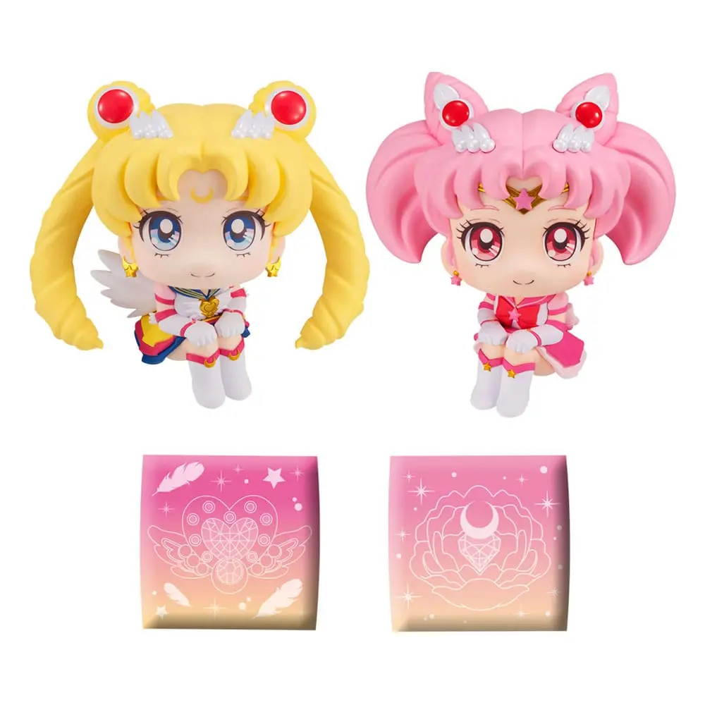 Sailor Moon Cosmos The Movie Look Look Up PVC sošky Eternal Sailor Moon & Eternal Sailor Chibi Moon LTD verzia 11 cm termékfotó