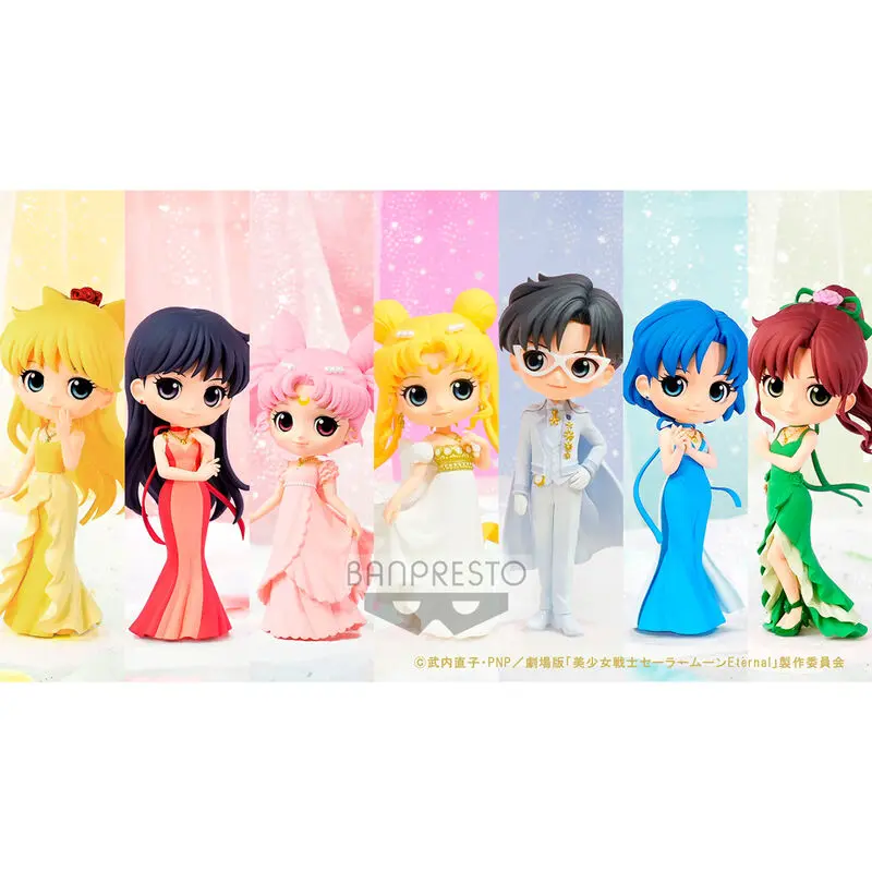 Sailor Moon Eternal the Movie Pretty Guardian Princess Mars Ver.B Q posket figúrka 14 cm termékfotó