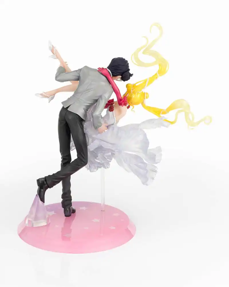 Sailor Moon FiguartsZERO Chouette PVC Socha Usagi & Tuxedo Mask Moonlight Glow Edition 24 cm produktová fotografia