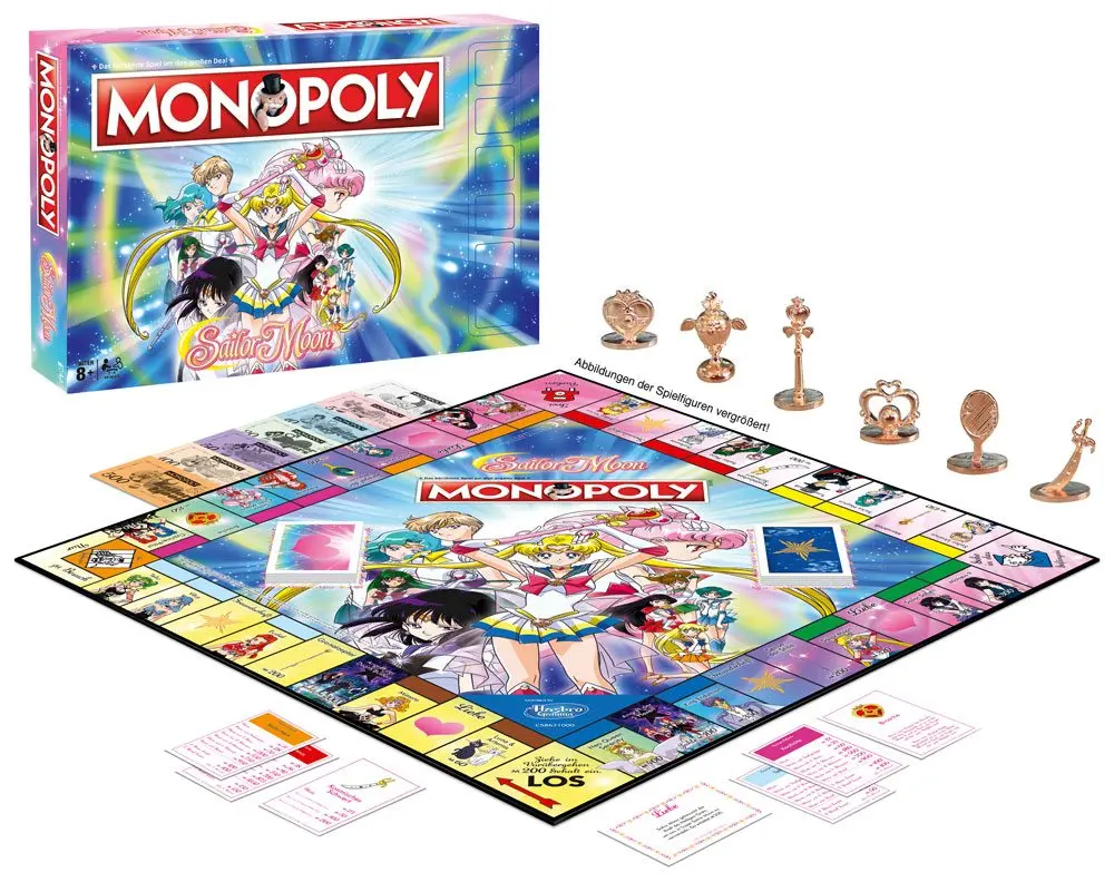 Sailor Moon Dosková hra Monopoly *Nemecká verzia* termékfotó