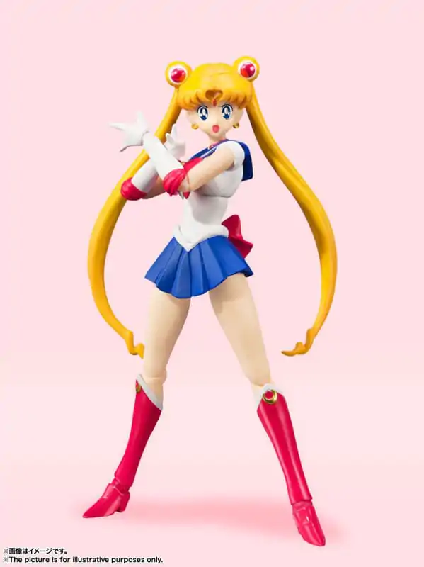 Sailor Moon S.H. Figuarts akčná figúrka Sailor Moon Animation Color Edition 14 cm termékfotó