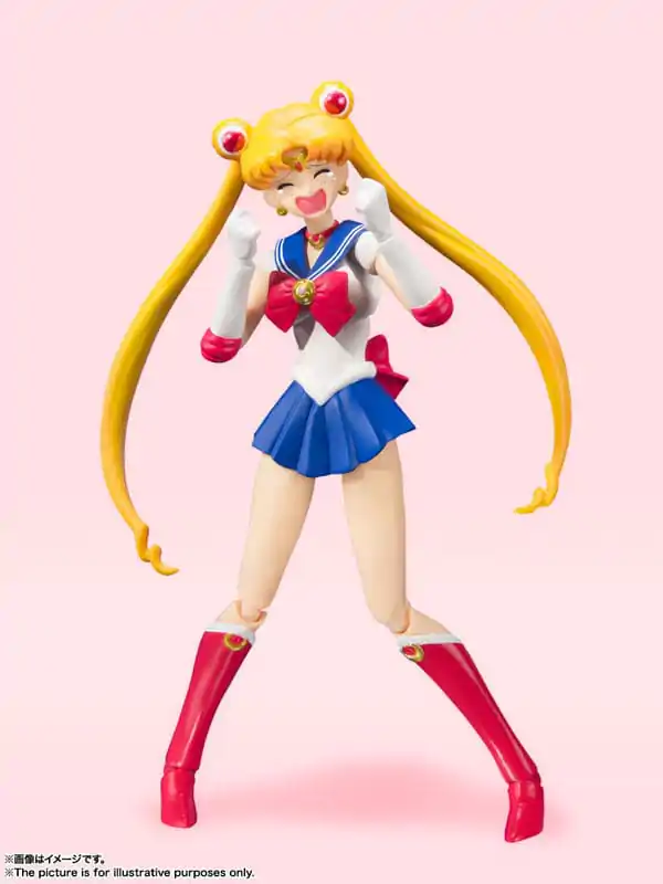 Sailor Moon S.H. Figuarts akčná figúrka Sailor Moon Animation Color Edition 14 cm termékfotó