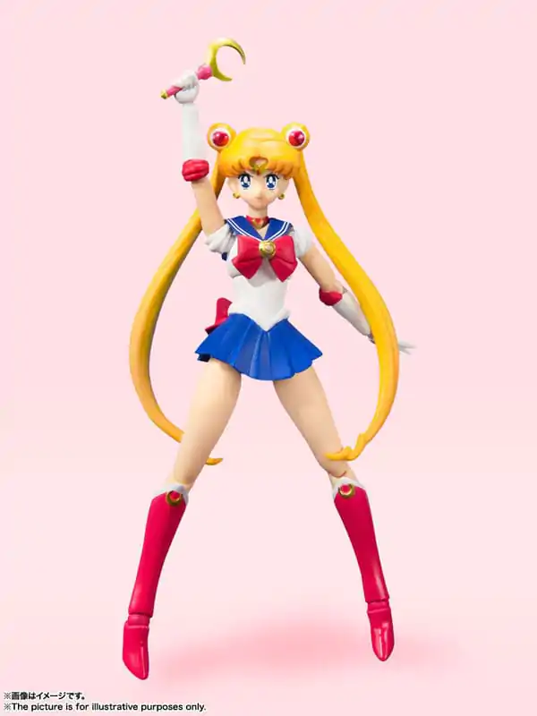 Sailor Moon S.H. Figuarts akčná figúrka Sailor Moon Animation Color Edition 14 cm termékfotó