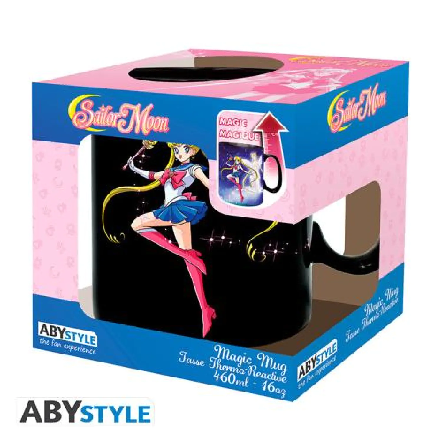 SAILOR MOON - Sailor & Chibi - Hrnček meniaci farbu 460ml produktová fotografia