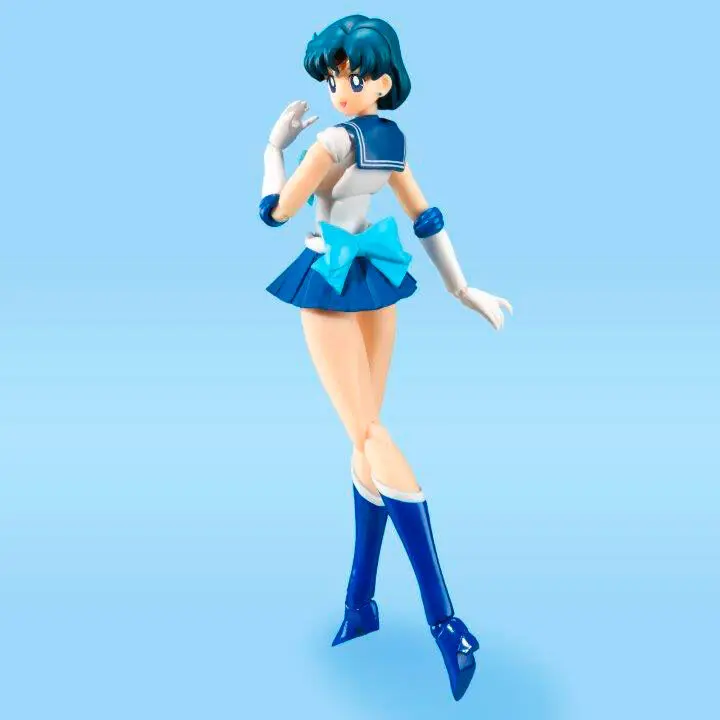 Sailor Moon S.H. Figuarts akčná figúrka Sailor Mercury Animation Color Edition 14 cm produktová fotografia