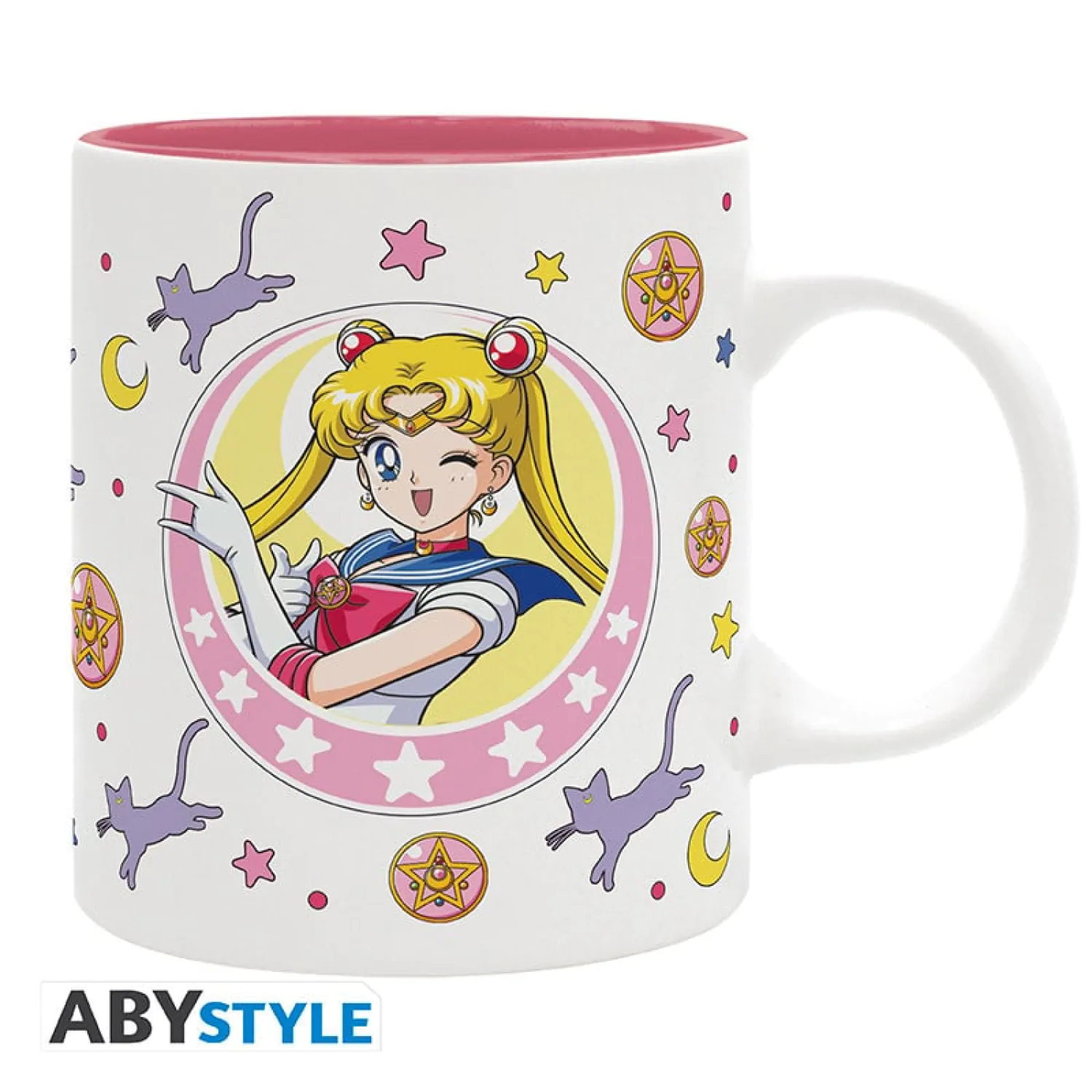 SAILOR MOON Hrnček Sailor Moon & Luna 320ml produktová fotografia