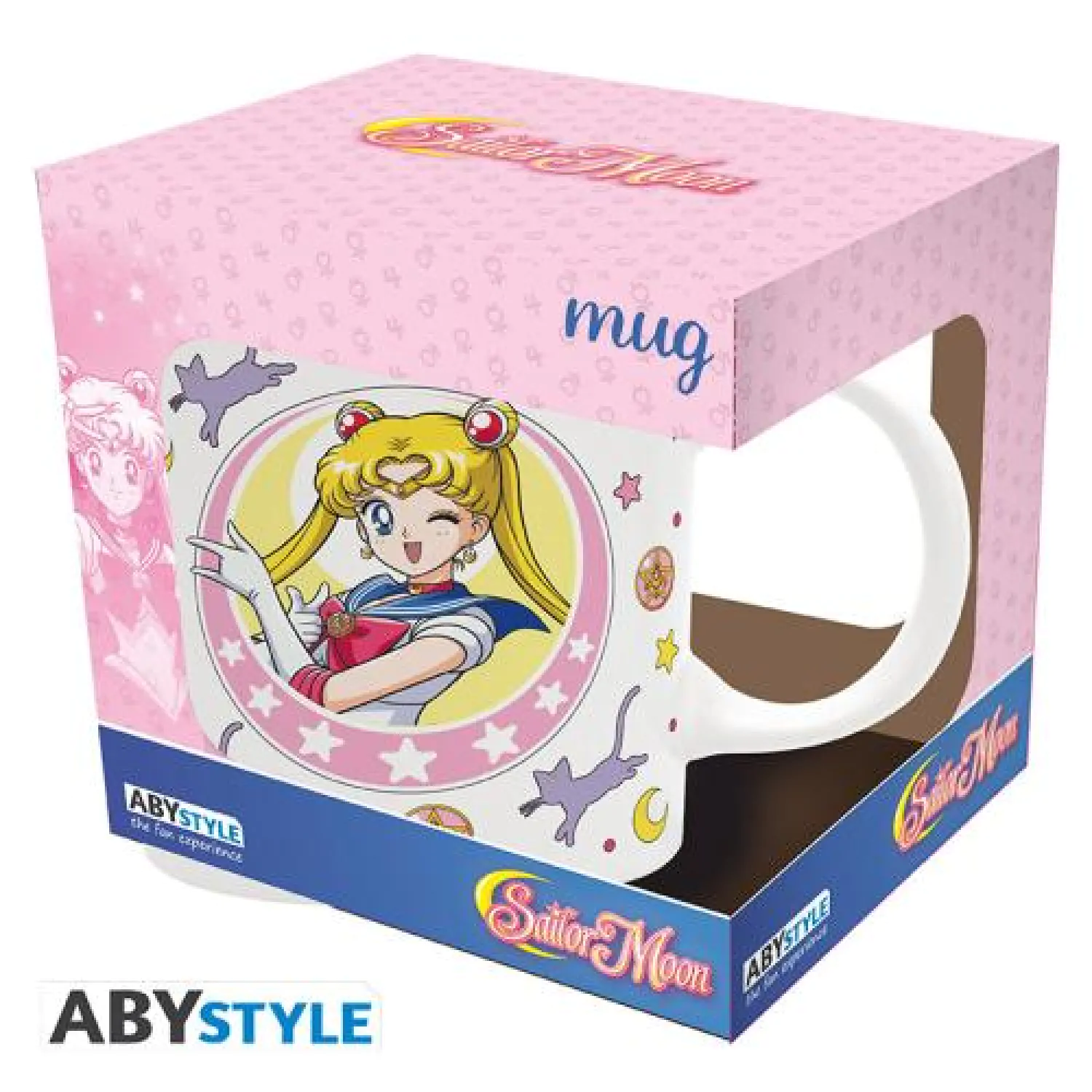 SAILOR MOON Hrnček Sailor Moon & Luna 320ml produktová fotografia