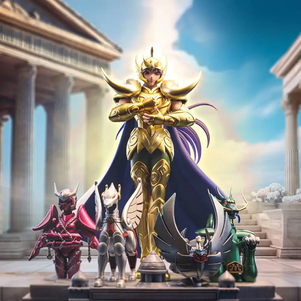 Saint Seiya Art Scale Socha 1/10 Aries Mu Deluxe 27 cm produktová fotografia