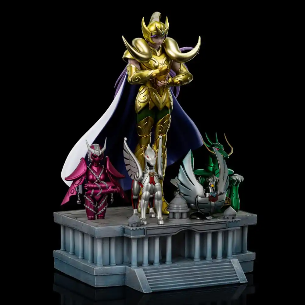 Saint Seiya Art Scale Socha 1/10 Aries Mu Deluxe 27 cm produktová fotografia