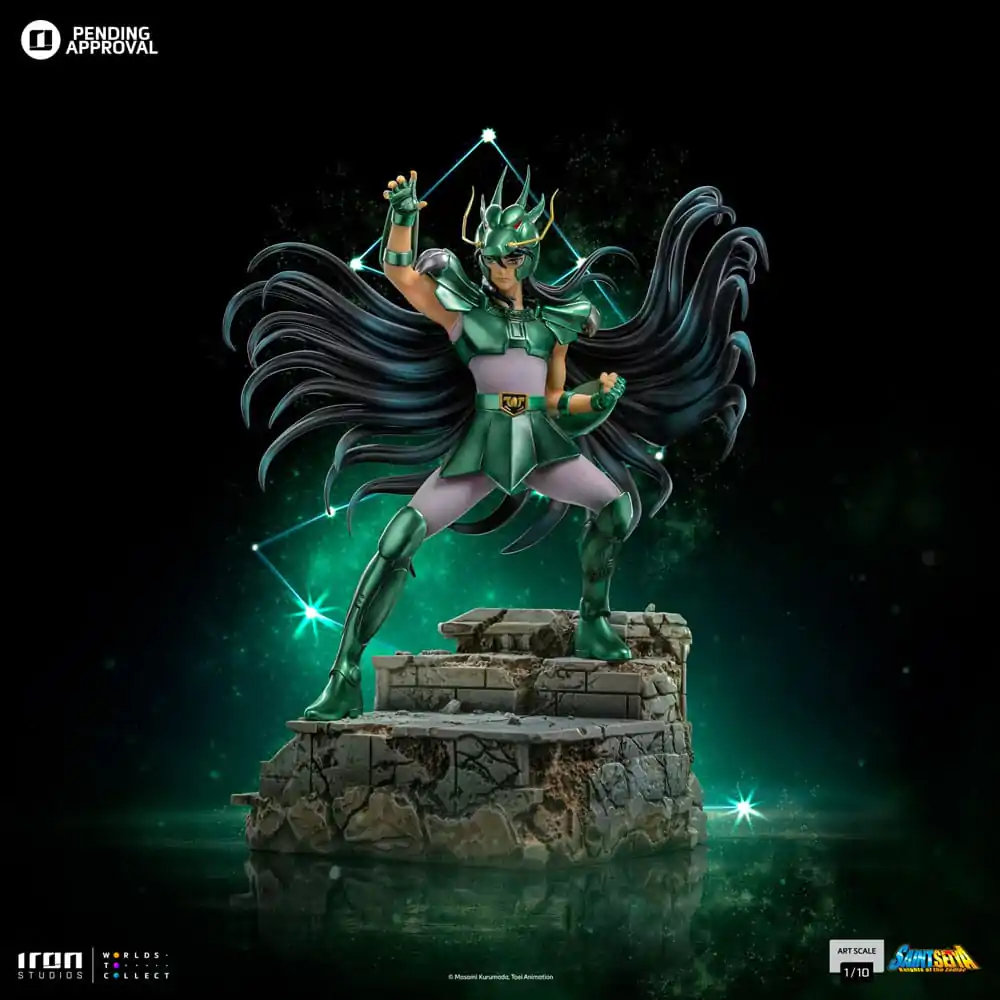 Saint Seiya Art Scale Socha 1/10 Dragon Shiryu 24 cm produktová fotografia