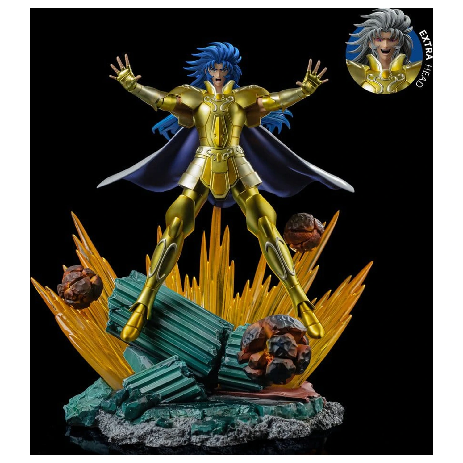 Saint Seiya Art Scale Socha 1/10 Gemini Saga 26 cm produktová fotografia