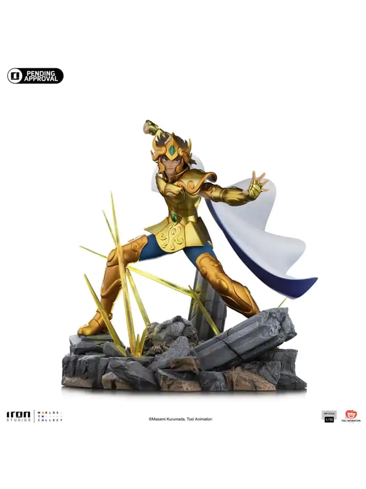 Saint Seiya Art Scale Socha 1/10 Leo Aiolia 24 cm produktová fotografia