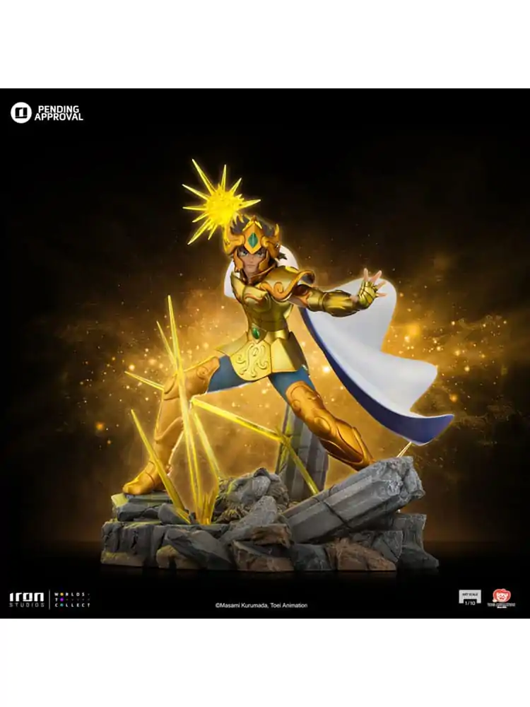 Saint Seiya Art Scale Socha 1/10 Leo Aiolia 24 cm produktová fotografia