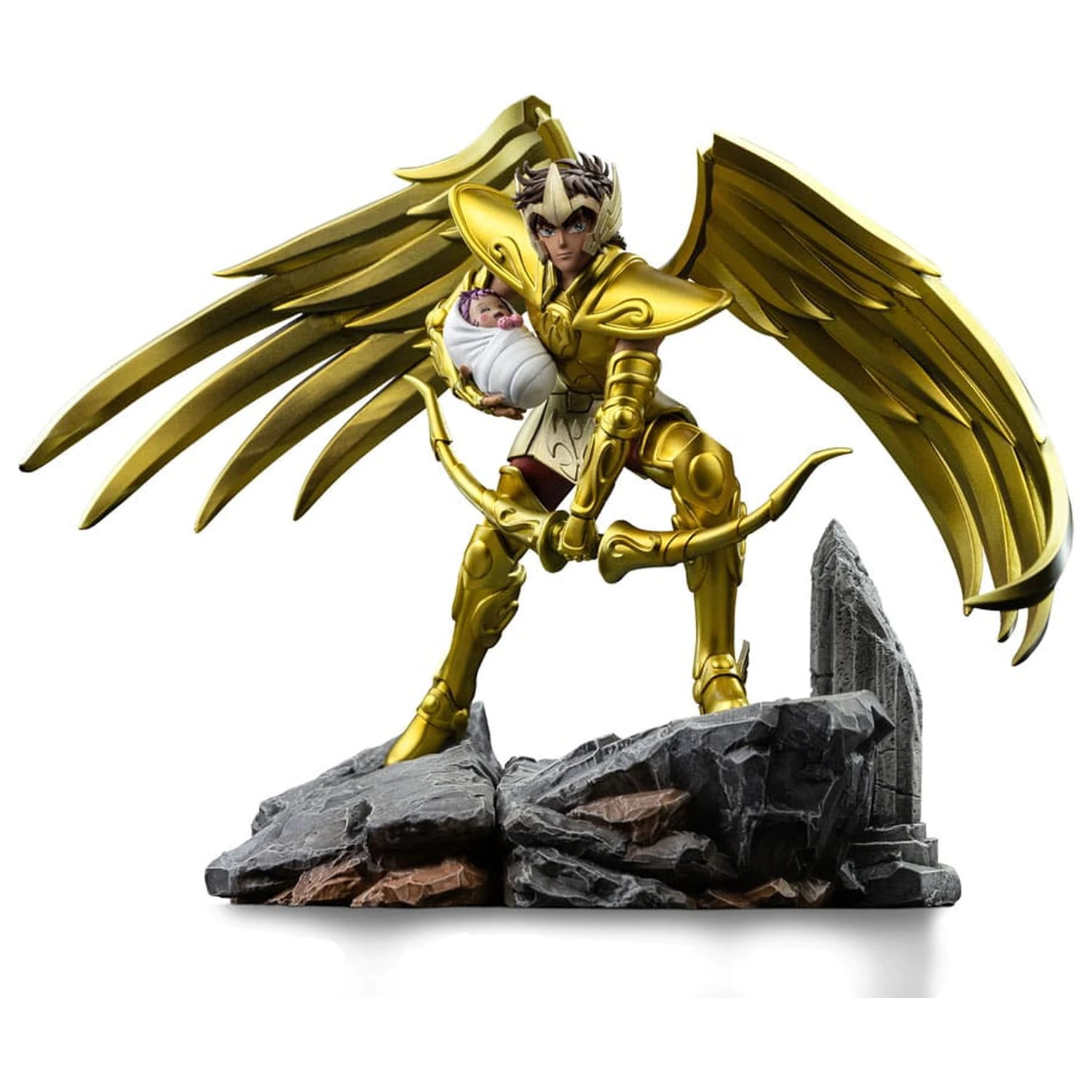 Saint Seiya Art Scale Socha 1/10 Sagittarius Aiolos 21 cm produktová fotografia
