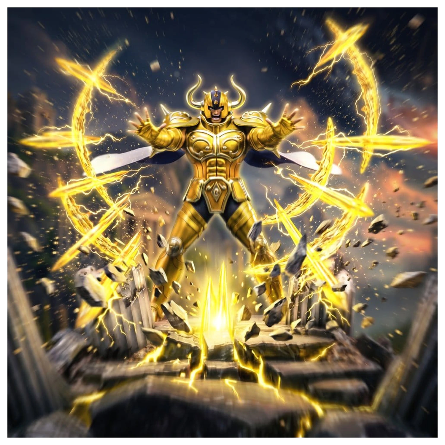 Saint Seiya Art Scale Socha 1/10 Taurus Aldebaran 30 cm produktová fotografia