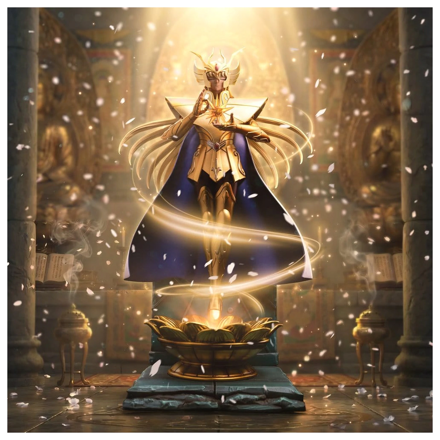 Saint Seiya Art Scale Socha 1/10 Virgo Shaka 28 cm produktová fotografia