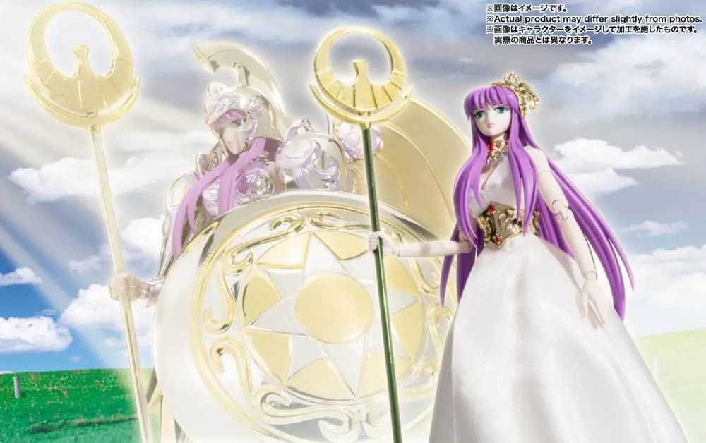 Saint Seiya Saint Cloth Myth Ex akčná figúrka Bohyňa Athena & Saori Kido 16 cm produktová fotografia