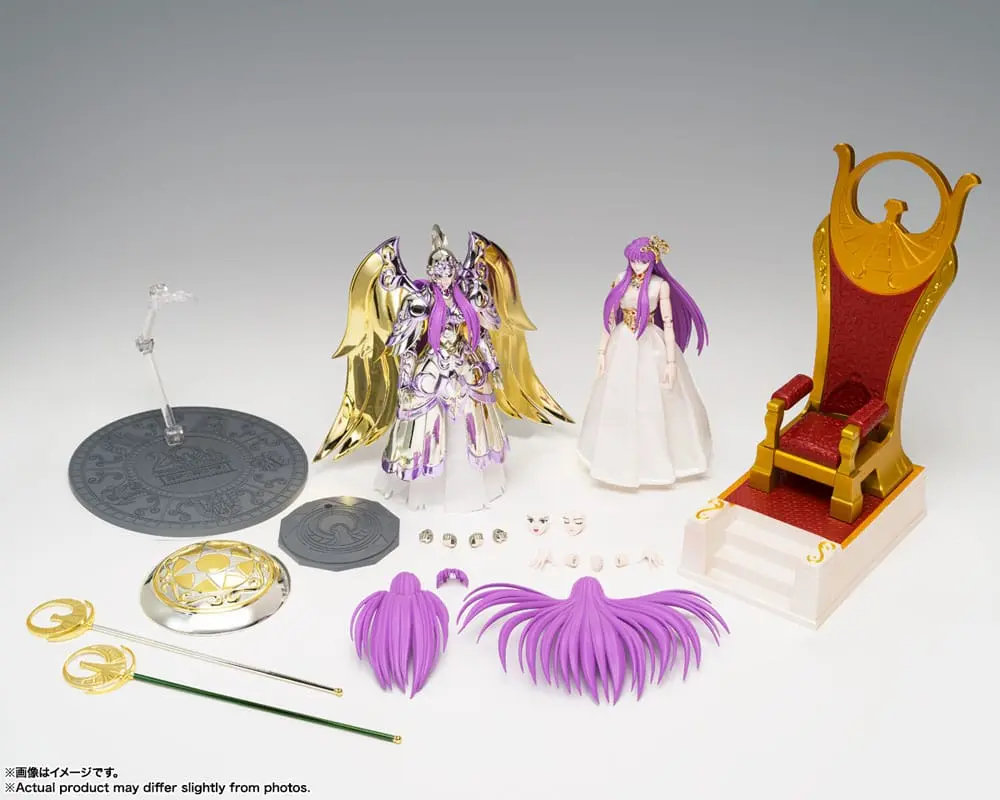Saint Seiya Saint Cloth Myth Ex akčná figúrka Bohyňa Athena & Saori Kido 16 cm produktová fotografia