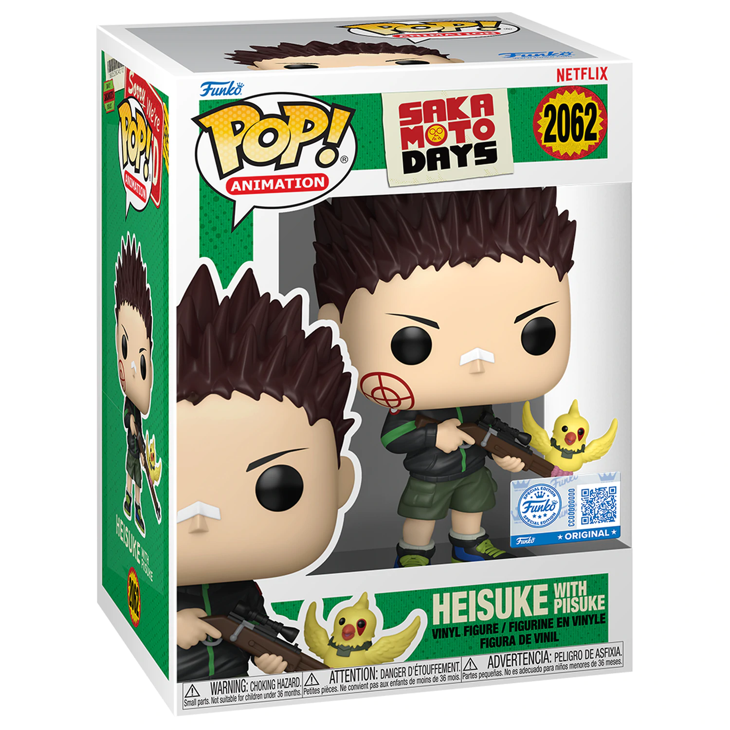 Sakamoto Days Funko POP! Animation Vinylová figúrka Heisuke & Piisuke Exclusive Edition 9 cm produktová fotografia