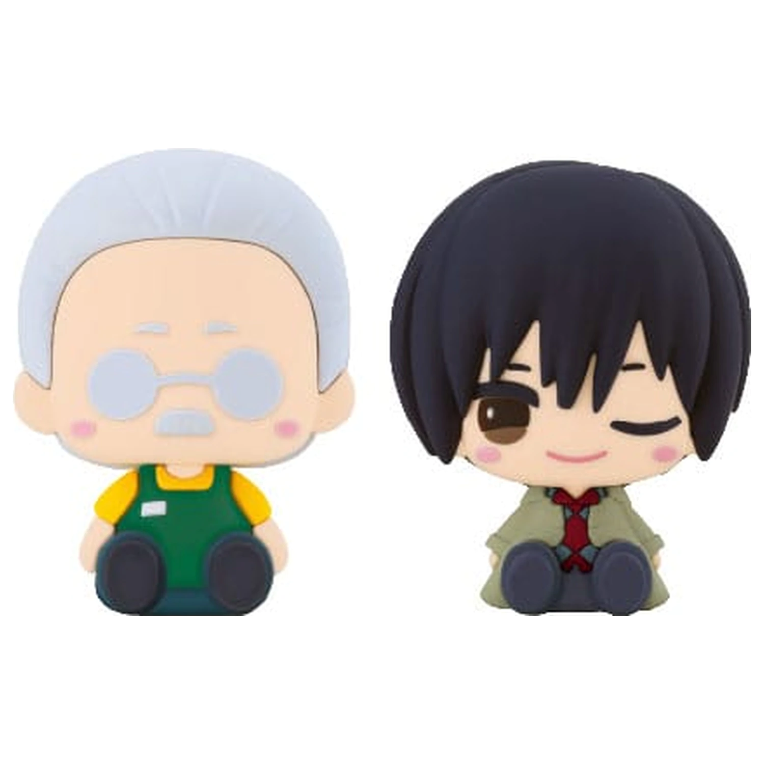 Sakamoto Days Pote Raba Gumová maskot PVC mini figúrka Sakamoto Taro & Nagumo 8 cm produktová fotografia