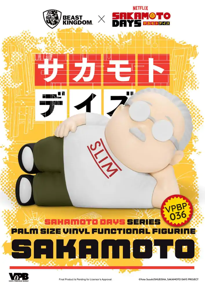 Sakamoto Days Piggy Vinyl Prasiatko Taro Sakamoto 14 cm produktová fotografia
