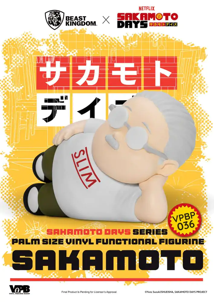 Sakamoto Days Piggy Vinyl Prasiatko Taro Sakamoto 14 cm produktová fotografia