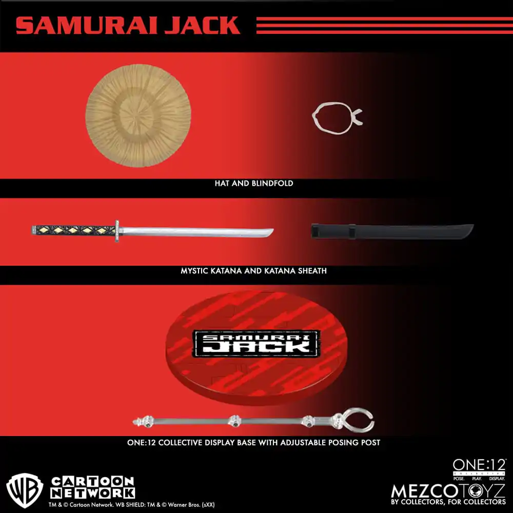 Akčná figúrka Samurai Jack 1/12 Samurai Jack 17 cm produktová fotografia