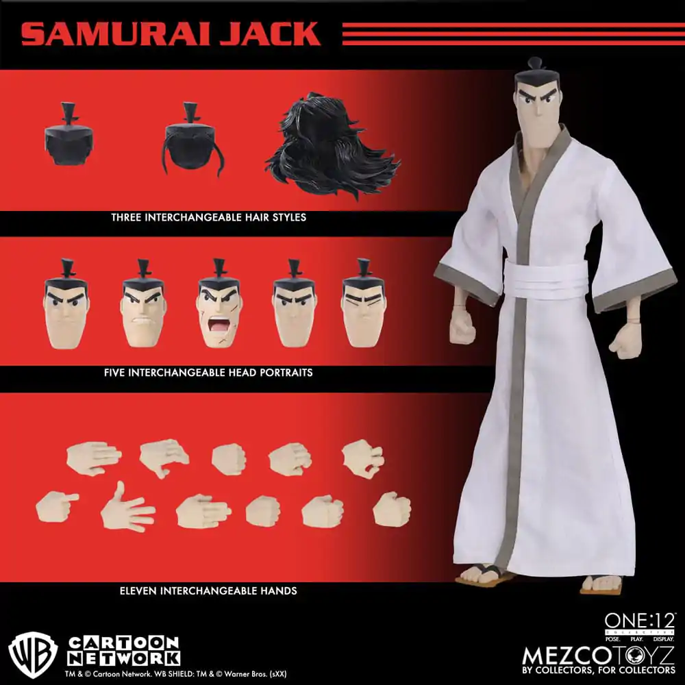 Akčná figúrka Samurai Jack 1/12 Samurai Jack 17 cm produktová fotografia