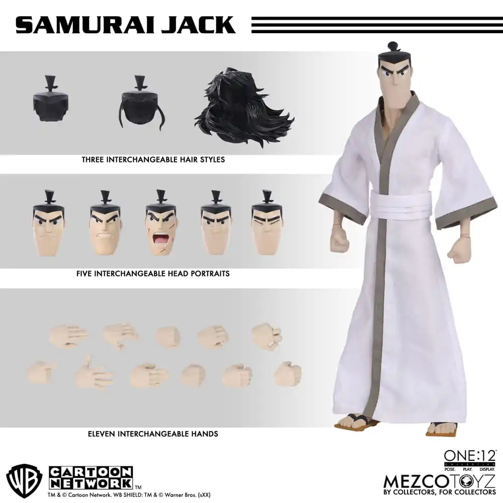 Akčná figúrka Samurai Jack 1/12 Samurai Jack 17 cm produktová fotografia