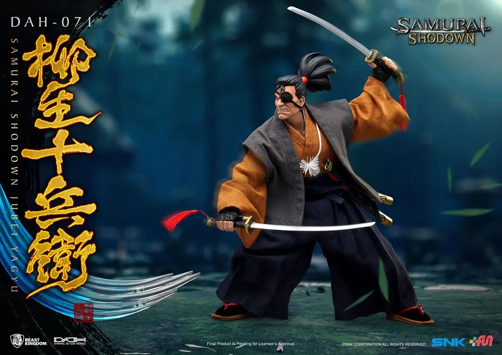 Samurai Shodown Dynamic 8ction Heroes akčná figúrka 1/9 Jubei Yagyu 21 cm produktová fotografia
