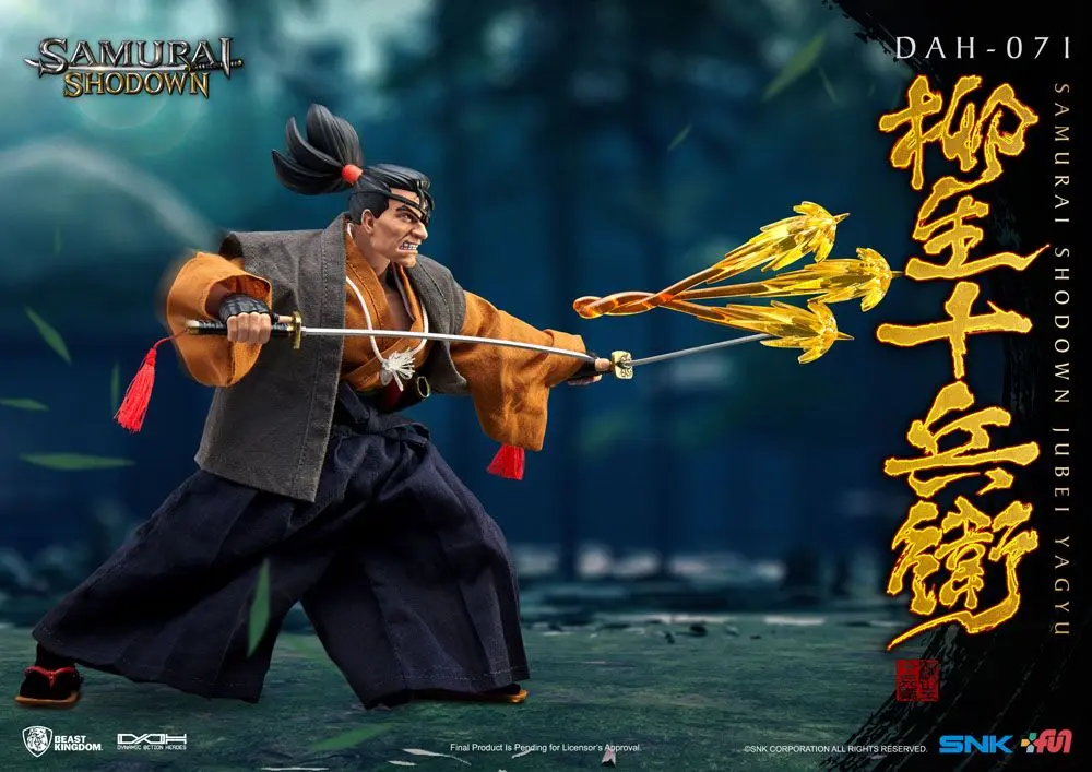 Samurai Shodown Dynamic 8ction Heroes akčná figúrka 1/9 Jubei Yagyu 21 cm produktová fotografia