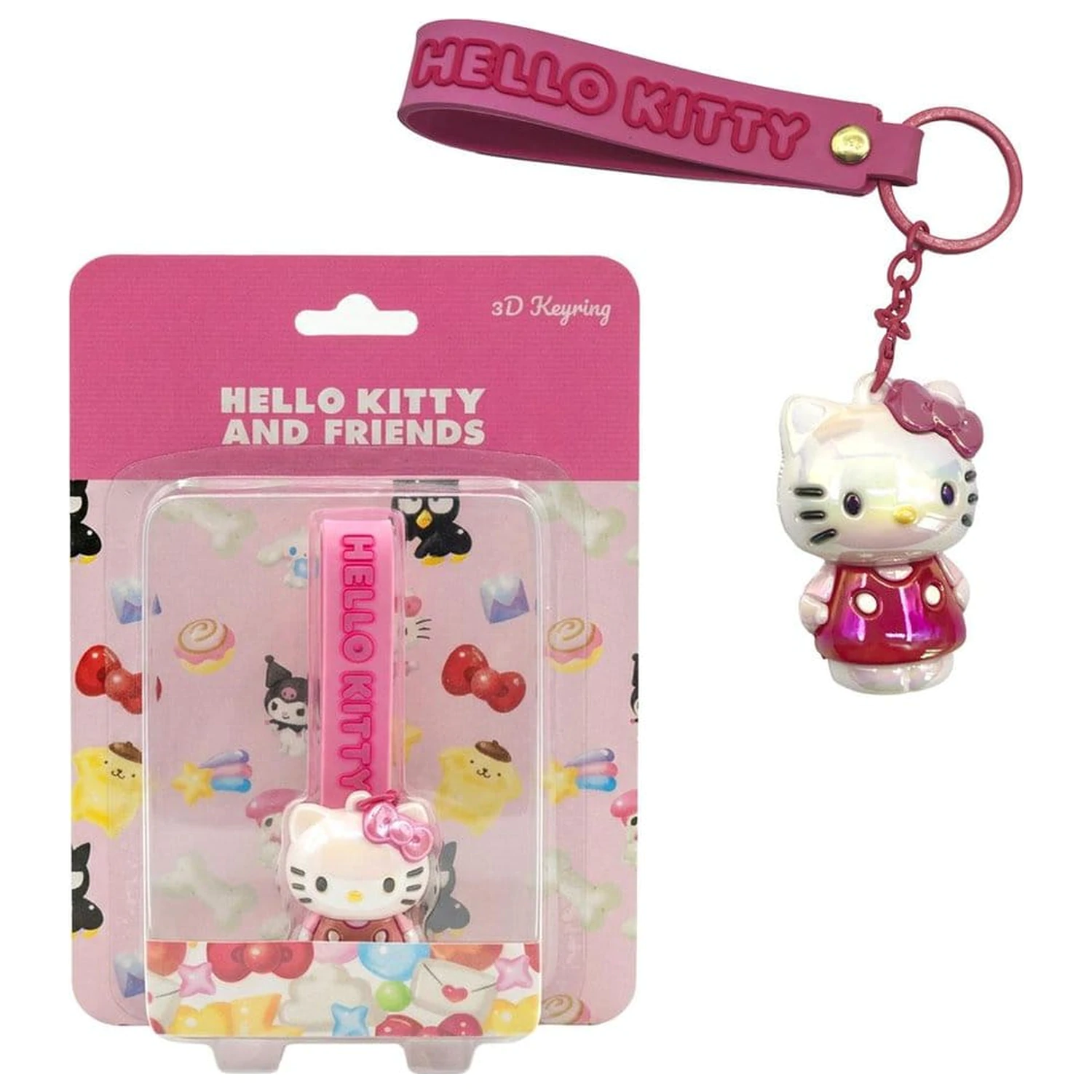 Sanrio 3D Keychain Hello Kitty produktová fotografia