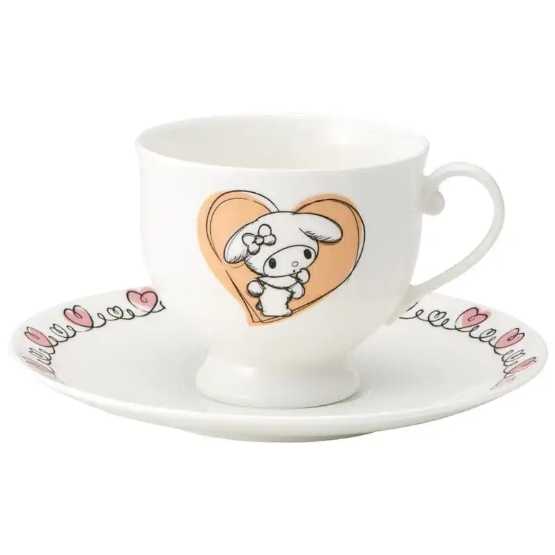 Sanrio Bone China hrnček a tanier Set My Melody produktová fotografia