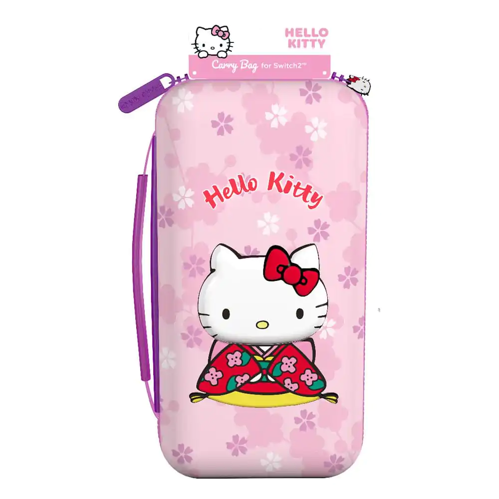 Sanrio prenosná taška Switch 2 Hello Kitty 3D produktová fotografia