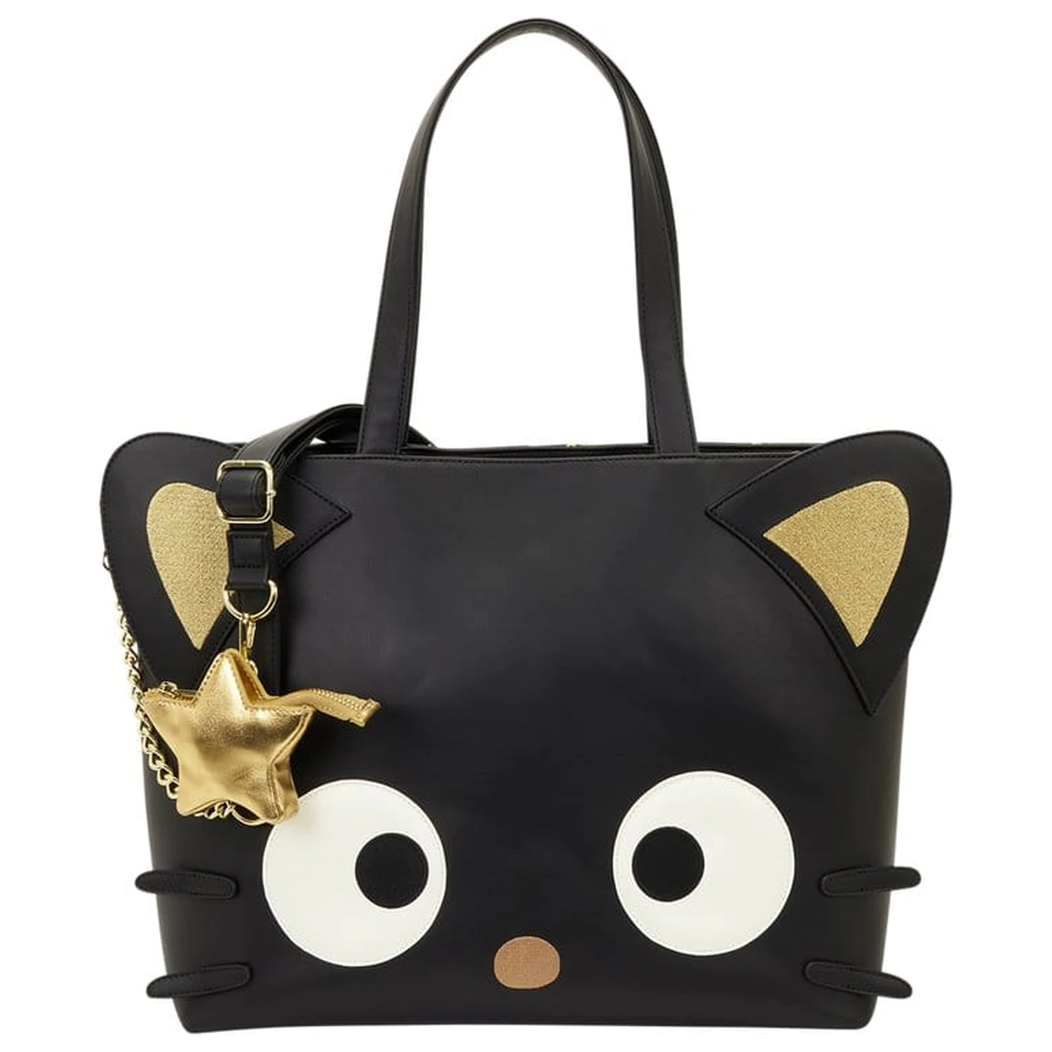Sanrio Chococat Stars Tote Crossbody taška s taškou na mince produktová fotografia