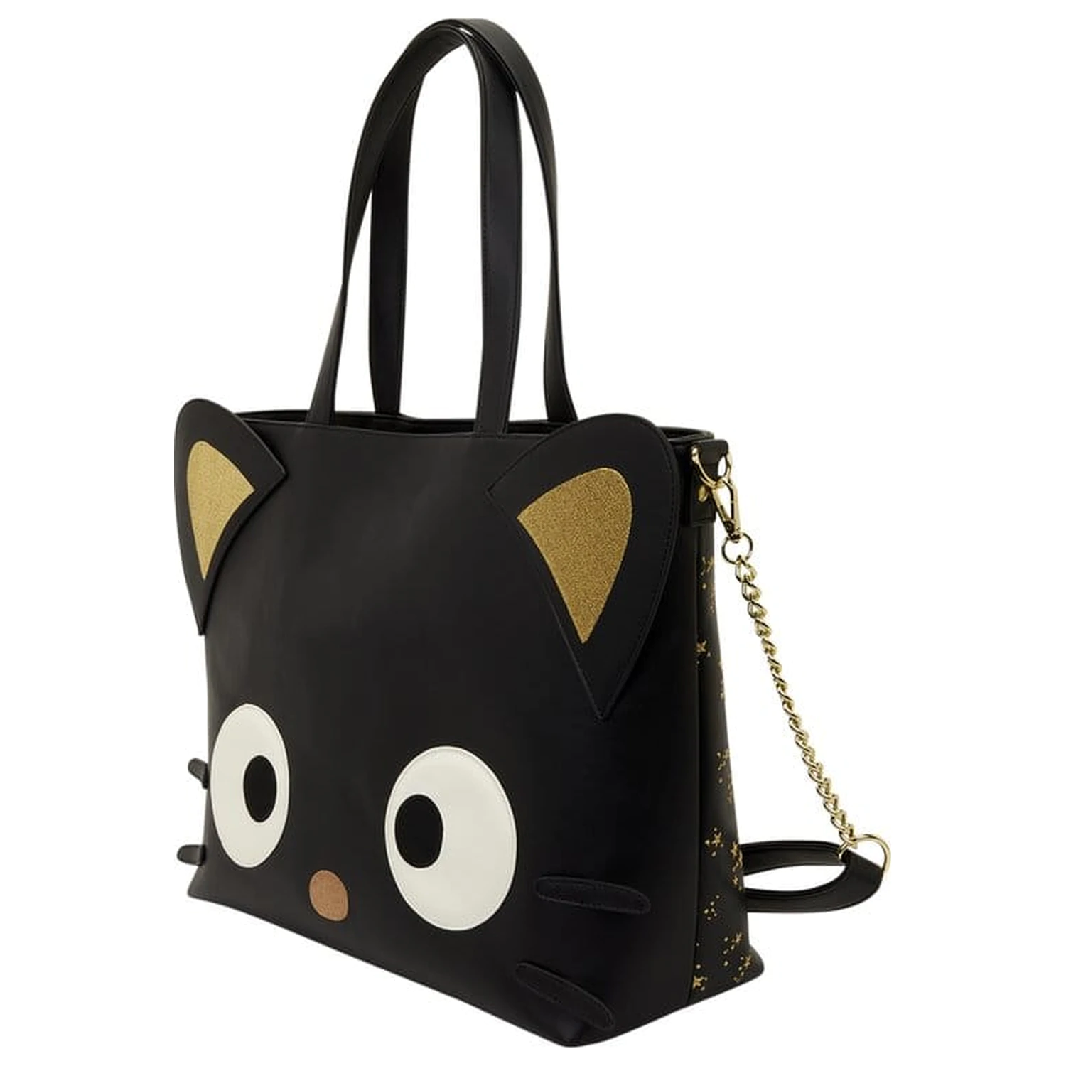 Sanrio Chococat Stars Tote Crossbody taška s taškou na mince produktová fotografia
