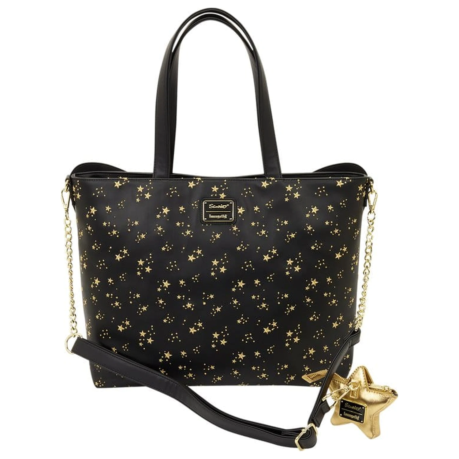 Sanrio Chococat Stars Tote Crossbody taška s taškou na mince produktová fotografia