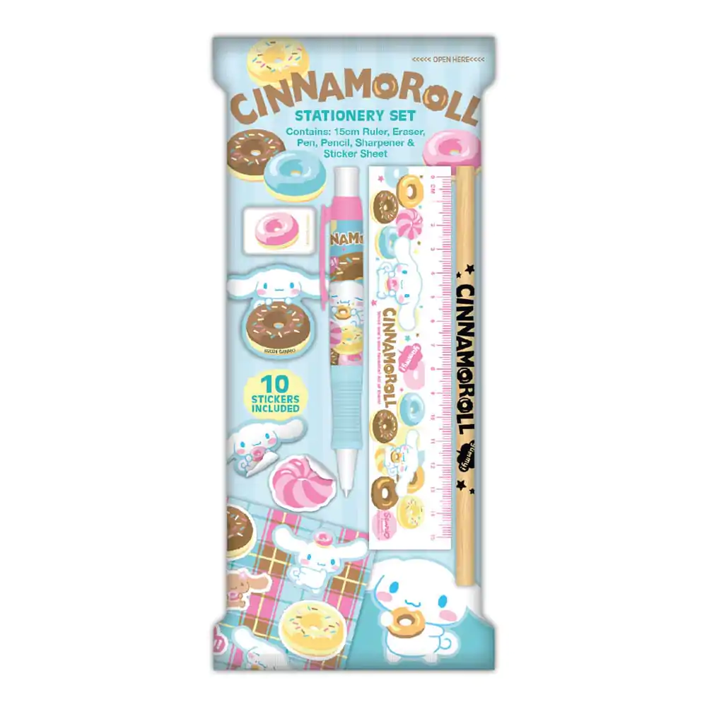 Sanrio Sada písacích potrieb šesťbalenie Cinnamoroll produktová fotografia