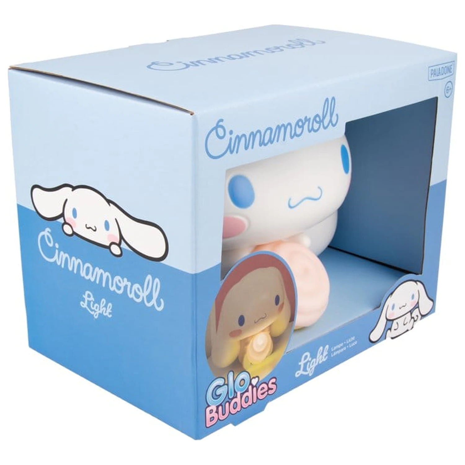 Sanrio GloBuddies Svetlo Cinnamoroll 14 cm produktová fotografia
